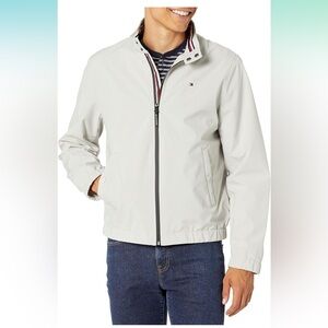NWT-Tommy Hilfiger. 2X Heavyweight Windbreaker Jacket- Khaki- Mesh Lined